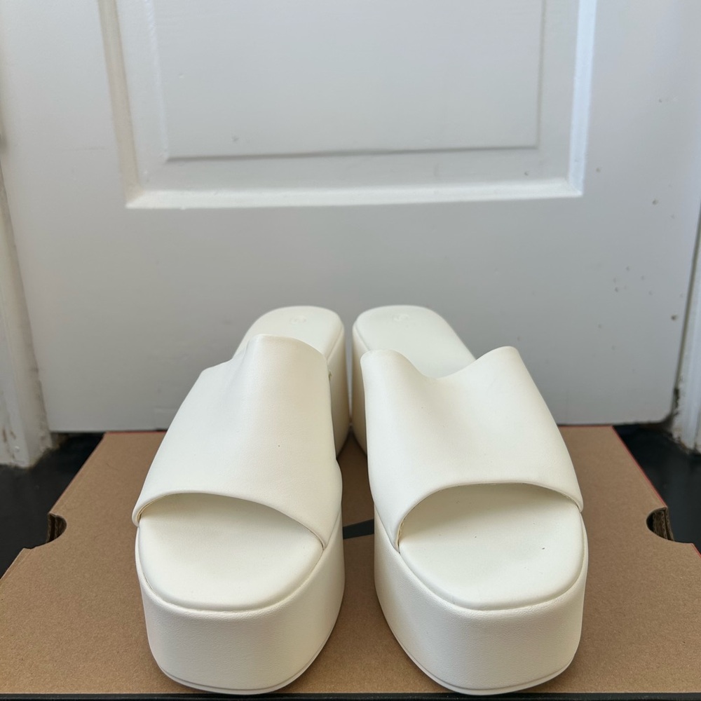 SHEIN Platform Slide Sandals - Picture 3 of 8